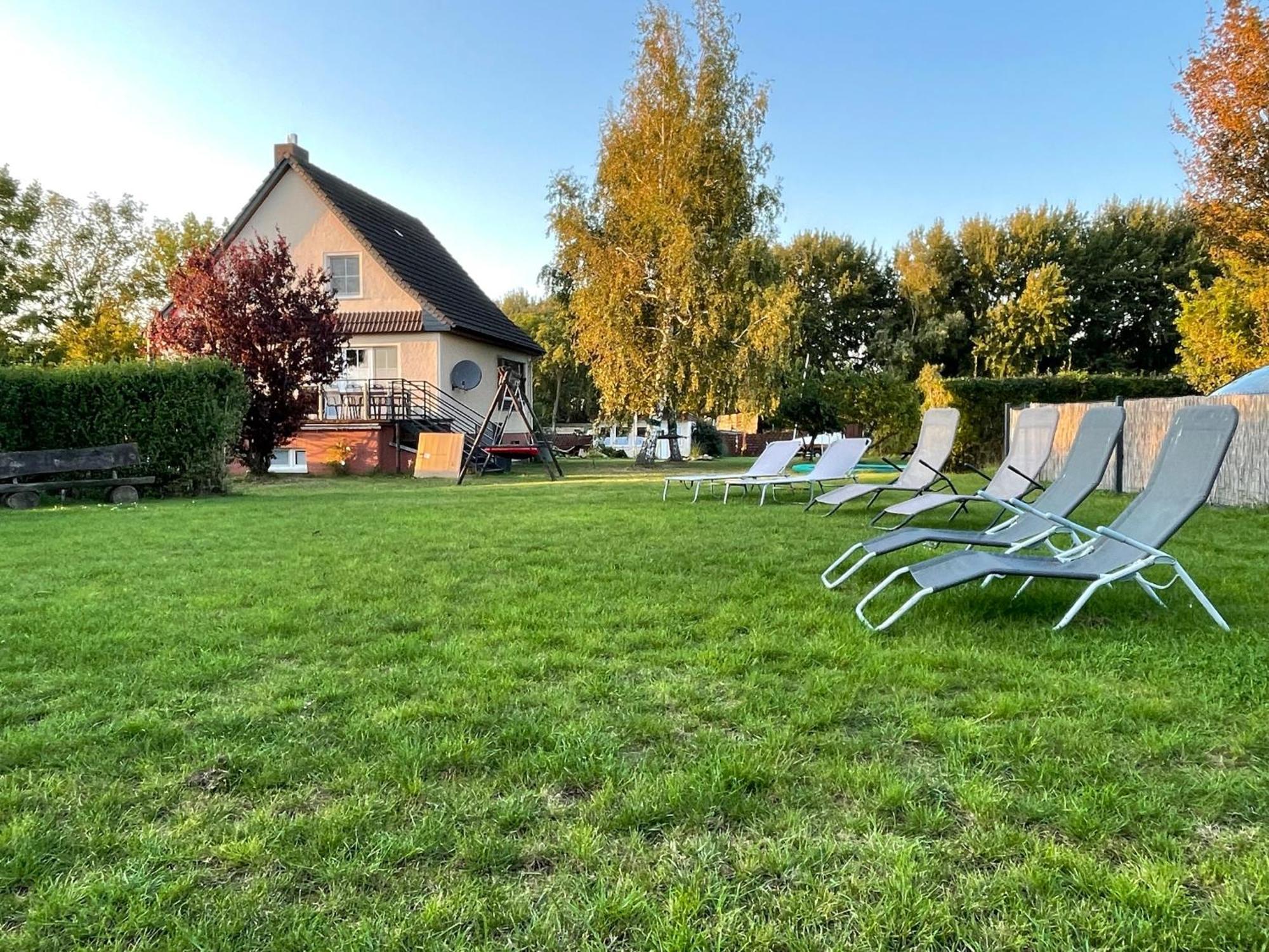 Reetferienhaus - Schaprode Hafen ภายนอก รูปภาพ